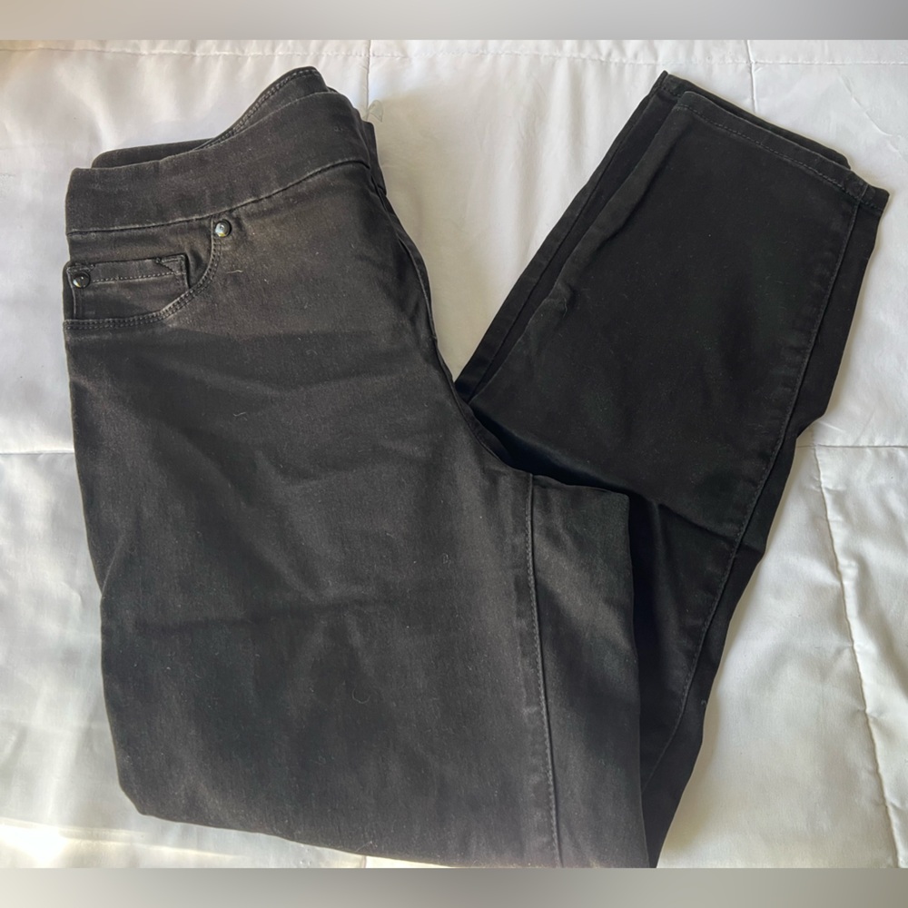 Tribal Jeans Black skinny jeans pull on jeans